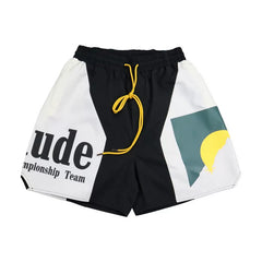 RHUDE Marlboro Fog 3M Reflective Drawstring Shorts