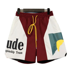 RHUDE Marlboro Fog 3M Reflective Drawstring Shorts
