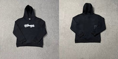 ADWYSD Script Logo Hoodie - Black / White