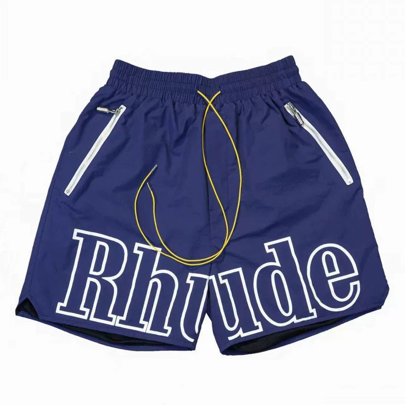 RHUDE Marlboro Fog 3M Reflective Drawstring Shorts