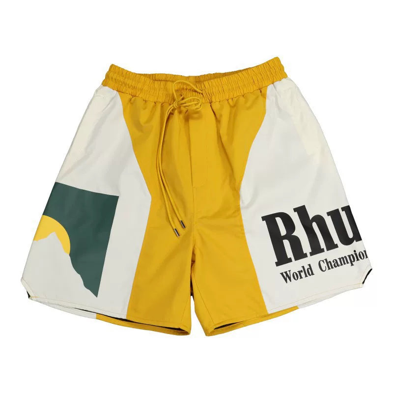 RHUDE Marlboro Fog 3M Reflective Drawstring Shorts